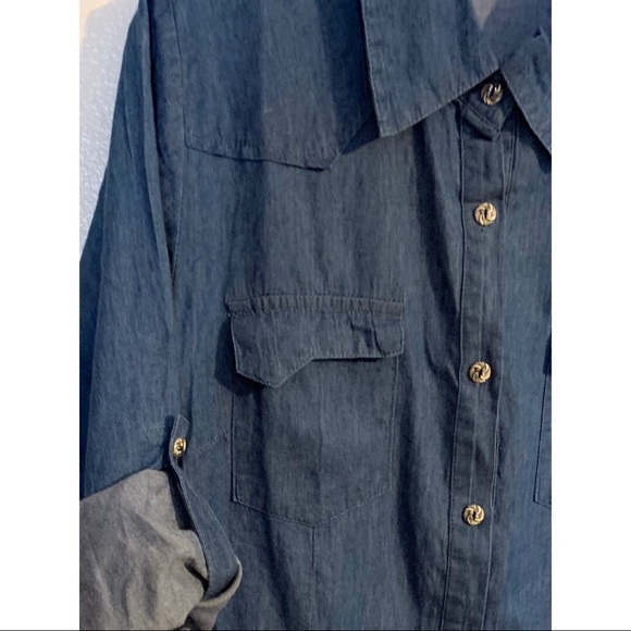 Yam Yam Dark blue denim Dress - Picture 4 of 5